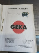 Geka profiliermaschine stehfal gebraucht kaufen  Ilmenau-Gehren, Möhrenbach, Jesuborn