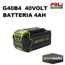 Greenworks batteria 40v usato  Massa