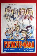 CANTATE CON NOI ITALIANO TINA PICA 1955 ISABELLA ABATI RARO PÔSTER DO FILME EXYU comprar usado  Enviando para Brazil