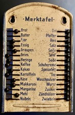 Merktafel vintage blech gebraucht kaufen  Saarwellingen