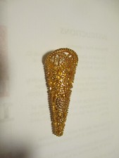 Gold coloured filagree for sale  BANBURY