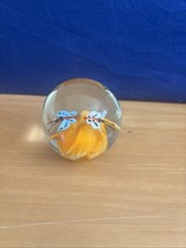Vintage glass paperweight for sale  EVESHAM