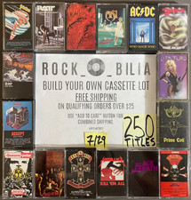 rock buying tapes cassette for sale  Riverside