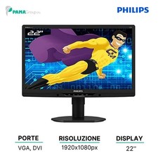 Monitor philips 221b3lpcb usato  Massa di Somma