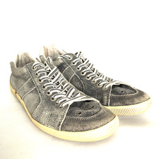Tênis de condução Osklen Shoes masculino tamanho 10 couro cinza casual com cadarço, usado comprar usado  Enviando para Brazil