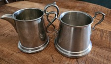Vintage pewter cream for sale  Southport