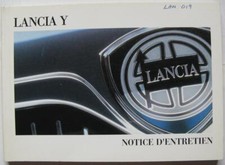 LANCIA Y Manual do Proprietário de Carro 1999 #603.45.187 IX-1999 Francês comprar usado  Enviando para Brazil