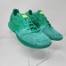 Tênis de futebol Nike futsal masculino indoor 7 verde streetgato camurça com cadarço, usado comprar usado  Enviando para Brazil