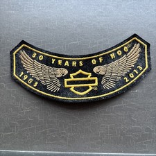 2013 HOG Membership Rocker Patch Harley Davidson Owners Group 1983-2013, usado comprar usado 2013 HOG Membership Rocker Patch Harley Davidson Owners Group 1983-2013, usado comprar usado  Enviando para Brazil