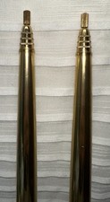 Pair vintage brass for sale  USA