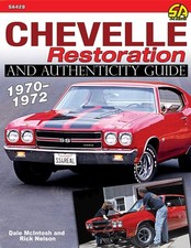 Chevelle restoration authentic for sale  Charlotte