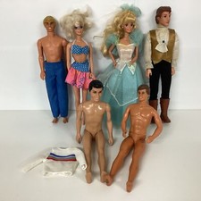 6x Bonecas Mattel Mistas Retrô Barbie Príncipe Encantado etc (F7) W#622 comprar usado  Enviando para Brazil