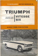 Triumph vitesse saloon for sale  BATLEY