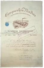 Certificato portatore azioni usato  Italia