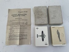 Aircraft recognition silhouett for sale  MELTON MOWBRAY