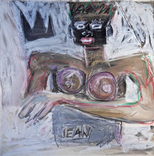 Basquiat 1980 oilstick for sale  Chatham