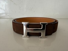 Hermes buckle leather for sale  LONDON