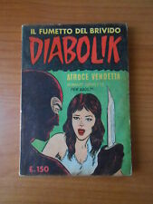 Diabolik n.4 atroce usato  Torino