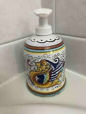Portasapone ceramica deruta usato  Italia