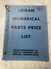 Original logan lathe for sale  Roanoke