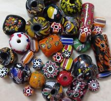 Usado, Mistura de contas de vidro vintage, bolsa de 1 libra para fabricação de joias, kit de suprimentos para artesanato comprar usado  Enviando para Brazil