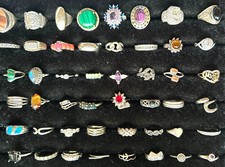 Sterling silver rings for sale  MONTROSE