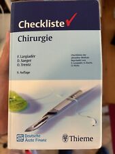 Checkliste chirurgie largiader gebraucht kaufen  Dossenheim