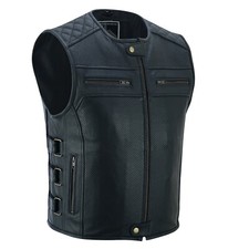 New leather vest d'occasion  Expédié en Belgium