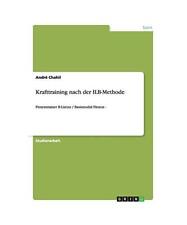 Krafttraining ilb methode gebraucht kaufen  Trebbin