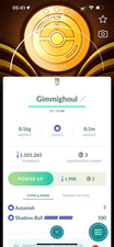 Usado, Pokémon Shiny Gimmighoul (Moeda do 9º Aniversário) Tra De 1M poeira estelar comprar usado  Enviando para Brazil