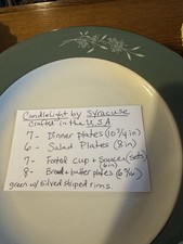 Vintage candlelight pattern for sale  Ocala