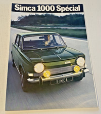 Commerciale simca 1000 d'occasion  Quarré-les-Tombes