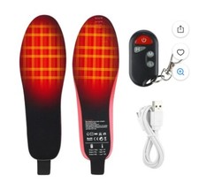 Palmilhas aquecidas elétricas de inverno meias almofadas aquecedor de pés USB recarregável comprar usado  Enviando para Brazil