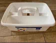 White cleaning caddy for sale  SELBY