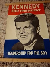 Jfk poster kennedy for sale  The Villages