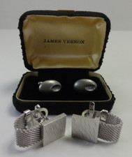 Vintage shirt cufflinks for sale  HODDESDON