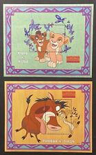 Usado, 2 SELLOS SIERRA LEÓN DISNEY SIMBA'S PRIDE REY LEÓN 1998 MNH KIARA KOVU TIMON segunda mano  Embacar hacia Argentina