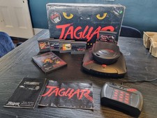 Console Atari Jaguar com CD, Gamedrive, Scart, 7 jogos + extras - Testado/funcionando! comprar usado  Enviando para Brazil