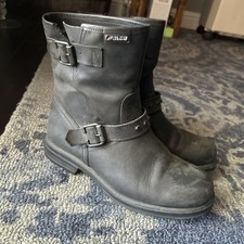 Botas Falco Harness Buckle- Motocicleta - Couro Preto- Tamanho Masculino 7 Feminino’s 9 comprar usado  Enviando para Brazil