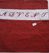 Kissenhülle advent handgestic gebraucht kaufen  Schmallenberg