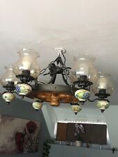Lustre rustique ancien d'occasion  Mareuil-Caubert