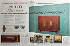 1953 Philco rádio fonógrafo alta fidelidade som dimensão total anúncio impresso vintage comprar usado 1953 Philco rádio fonógrafo alta fidelidade som dimensão total anúncio impresso vintage comprar usado  Enviando para Brazil