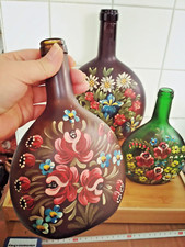 Handbemalte weinflasche handge gebraucht kaufen  Frankenblick, Schalkau