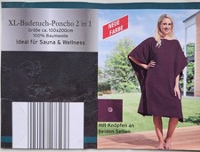Schöner badetuch poncho gebraucht kaufen  Rheinfelden (Baden)