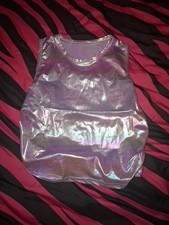 Purple holographic top for sale  BARMOUTH