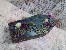 Steampunk gothic coffin for sale  RYDE
