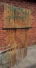 Wooden beaded door for sale  WORCESTER