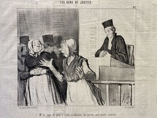 Daumier justice d'occasion Daumier justice d'occasion  Paris VI