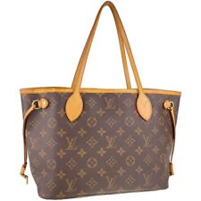 Bolsa tote Louis Vuitton monograma Neverfull PM couro tecido marrom 2709 comprar usado  Enviando para Brazil