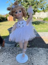 Poupee porcelaine ballerine d'occasion  Flixecourt